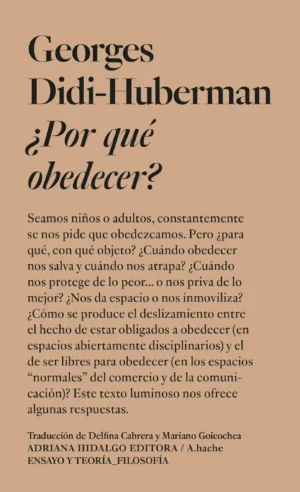 Por qué obedecer?