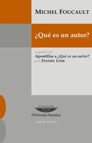 ¿ Qué es un autor ?