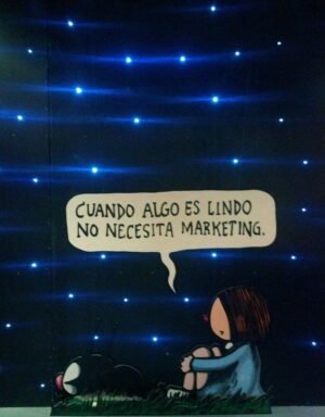 Imán para Refir - Cuando algo es lindo no necesita Marketing