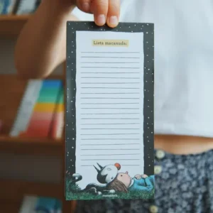 Block de notas imantado - Lista macanuda