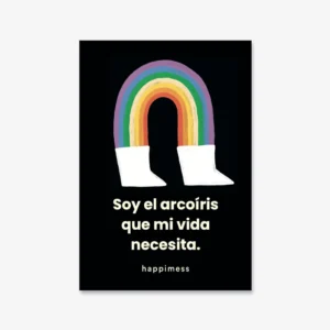 Block de notas imantado - Arcoirirs